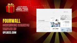 FourWall – Construction Elementor Template Kit - Buy GPL 84 at Best Price