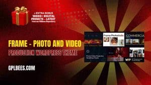 Frame – Photo and Video Production WordPress Theme - Buy GPL 183 at Best Price