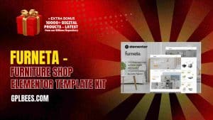 Furneta – Furniture Shop Elementor Template Kit - Buy GPL 86 at Best Price