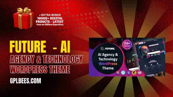 Future  - Ai Agency &Amp; Technology Wordpress Theme At Best Price - Gpl Bees