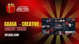 Gaaga  - Creative Agency Theme - Buy GPL 4 at Best Price