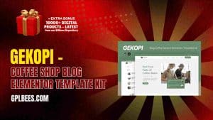 Gekopi – Coffee Shop Blog Elementor Template Kit - Buy GPL 87 at Best Price