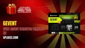 Gevent – Event Agency Elementor Template Kit - Buy GPL 89 at Best Price