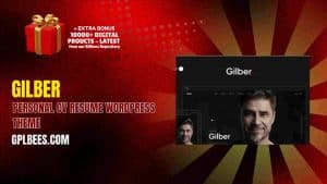 Gilber – Personal CV/Resume WordPress Theme - Buy GPL Resume Wordpress Themes at Best Price