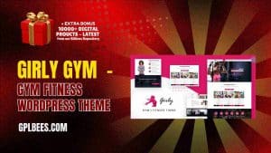 Girly Gym  - Gym Fitness WordPress Theme - Buy GPL Gym Wordpress Themes at Best Price