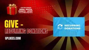 GiveWP – Recurring Donations - Buy GPL Donation Plugins at Best Price