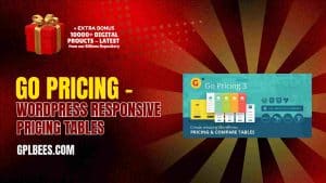 Go Pricing – WordPress Responsive Pricing Tables - Buy GPL 43 at Best Price