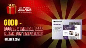 Godo – Doctor & Medical Saas Elementor Template Kit - Buy GPL 91 at Best Price