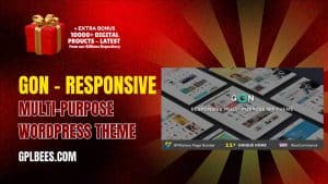 Gon | Responsive Multi-Purpose WordPress Theme - Buy GPL 197 at Best Price