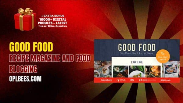 Good Food Recipe Magazine And Food Blogging At Best Price - Gpl Bees