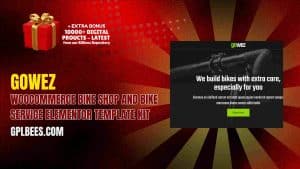 Gowez – WooCommerce Bike Shop and Bike Service Elementor Template Kit - Buy GPL 93 at Best Price
