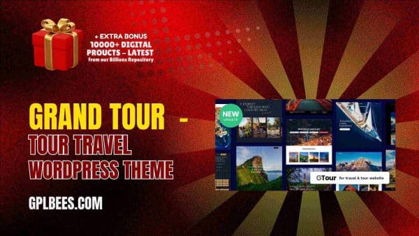 Grand Tour  - Tour Travel Wordpress Theme At Best Price - Gpl Bees
