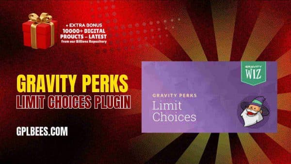 Gravity Perks Limit Choices Plugin At Best Price - Gpl Bees