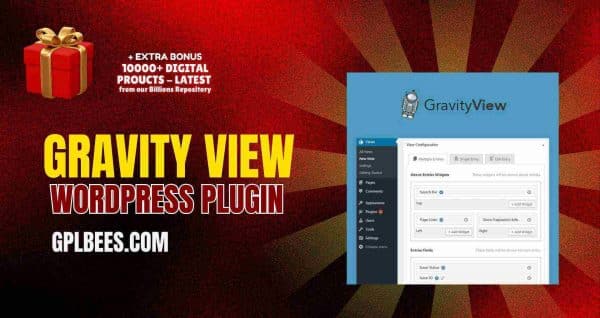 Gravity View Wordpress Plugin At Best Price - Gpl Bees