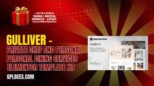 Gulliver – Private Chef and Personal Dining Services Elementor Template Kit - Buy GPL 95 at Best Price