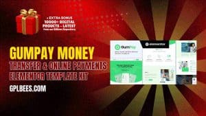 GumPay – Money Transfer & Online Payments Elementor Template Kit - Buy GPL 96 at Best Price