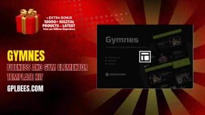 Gymnes – Fiteness and Gym Elementor Template Kit - Buy GPL 96 at Best Price
