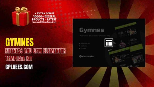 Gymnes – Fiteness And Gym Elementor Template Kit At Best Price - Gpl Bees