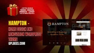 Hampton – Home Design and Renovation WordPress Theme - Buy GPL 2 at Best Price
