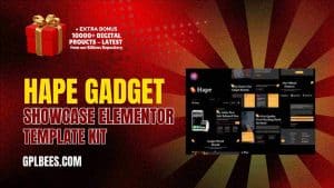 Hape – Gadget Showcase Elementor Template Kit - Buy GPL 98 at Best Price