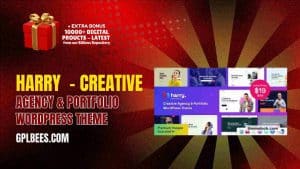 Harry  - Creative Agency & Portfolio WordPress Theme + RT - Buy GPL 4 at Best Price