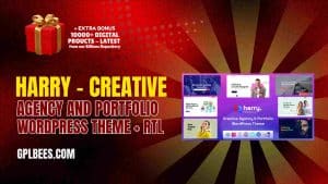 Harry ? Creative Agency and Portfolio WordPress Theme + RTL - Buy GPL 4 at Best Price