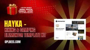 Hayka – Hiking & Camping Elementor Template Kit - Buy GPL 99 at Best Price