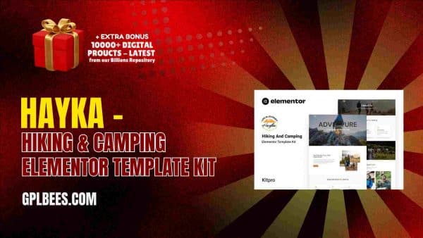 Hayka – Hiking &Amp; Camping Elementor Template Kit At Best Price - Gpl Bees