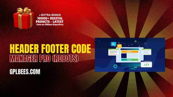 Header Footer Code Manager Pro (Robots) At Best Price - Gpl Bees