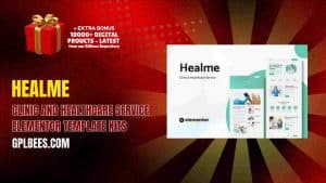 Healme – Clinic and Healthcare Service Elementor Template Kits - Buy GPL 100 at Best Price