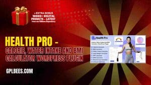Health Pro – Calorie, Water Intake and BMI Calculator WordPress Plugin - Buy GPL 49 at Best Price