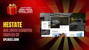 Hestate – Real Estate Elementor Template Kit - Buy GPL 101 at Best Price