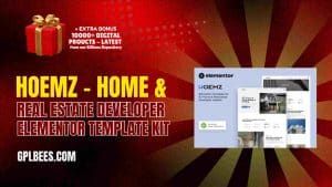 Hoemz – Home & Real Estate Developer Elementor Template Kit - Buy GPL 102 at Best Price