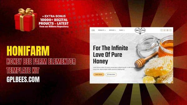 Honifarm – Honey Bee Farm Elementor Template Kit At Best Price - Gpl Bees