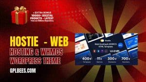 Hostie  - Web Hosting & WHMCS WordPress Theme - Buy GPL Web Hosting Wordpress Themes at Best Price