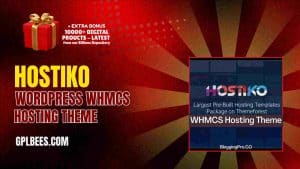 Hostiko WordPress WHMCS Hosting Theme - Buy GPL 219 at Best Price