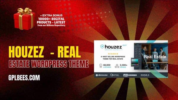 Houzez  - Real Estate Wordpress Theme At Best Price - Gpl Bees