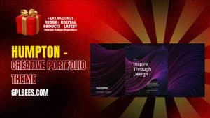 Humpton  - Creative Portfolio Theme - Buy GPL 5 at Best Price