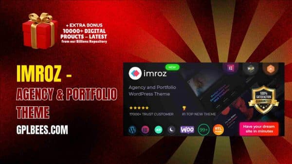 Imroz – Agency &Amp; Portfolio Theme At Best Price - Gpl Bees