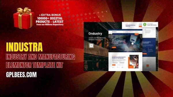 Industra – Industry And Manufacturing Elementor Template Kit At Best Price - Gpl Bees