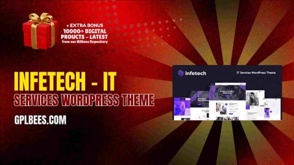 Infetech – It Services Wordpress Theme At Best Price - Gpl Bees