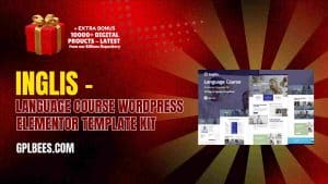 Inglis – Language Course WordPress Elementor Template Kit - Buy GPL 108 at Best Price
