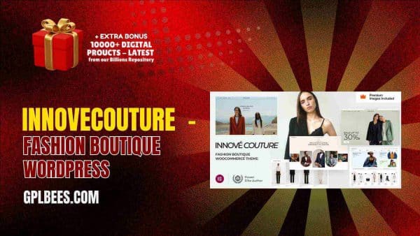 Innové Couture  - Fashion Boutique Wordpress At Best Price - Gpl Bees