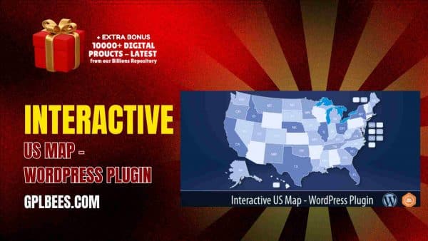 Interactive Us Map – Wordpress Plugin At Best Price - Gpl Bees