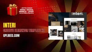 Interi – Creative Elementor Template Kit - Buy GPL 111 at Best Price