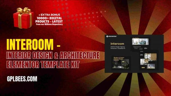Interoom – Interior Design &Amp; Architecture Elementor Template Kit At Best Price - Gpl Bees