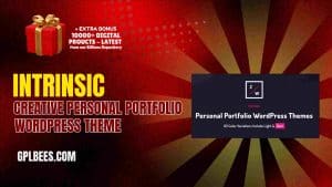 Intrinsic Creative Personal Portfolio WordPress Themes - Buy GPL 5 at Best Price