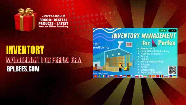 Inventory Management For Perfex Crm At Best Price - Gpl Bees