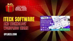 Iteck Software and Technology WordPress Theme - Buy GPL 4 at Best Price