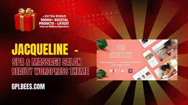 Jacqueline  - Spa &Amp; Massage Salon Beauty Wordpress Theme At Best Price - Gpl Bees